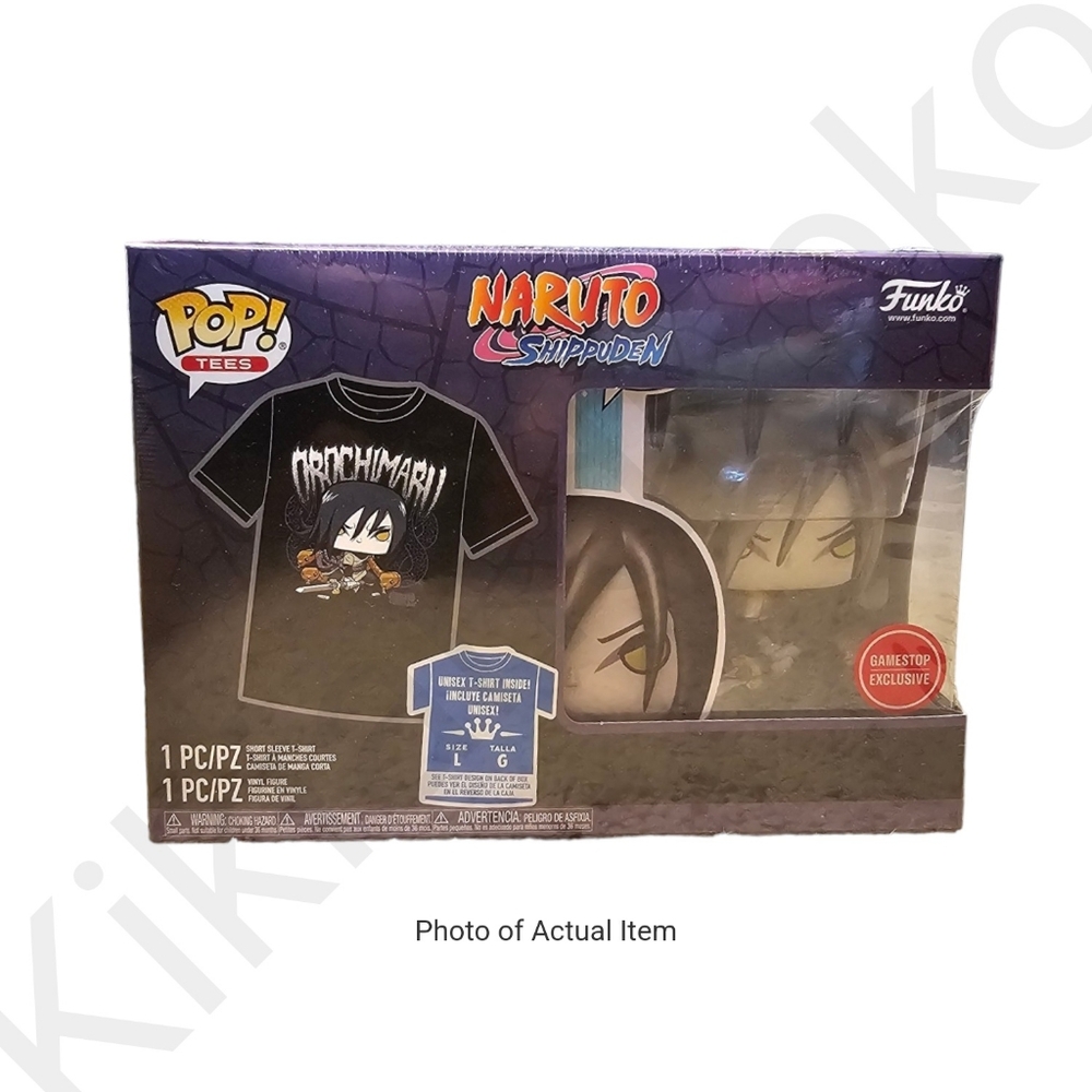 *LAST 1* Funko Naruto Shippuden Orochimaru T-Shirt & Figure